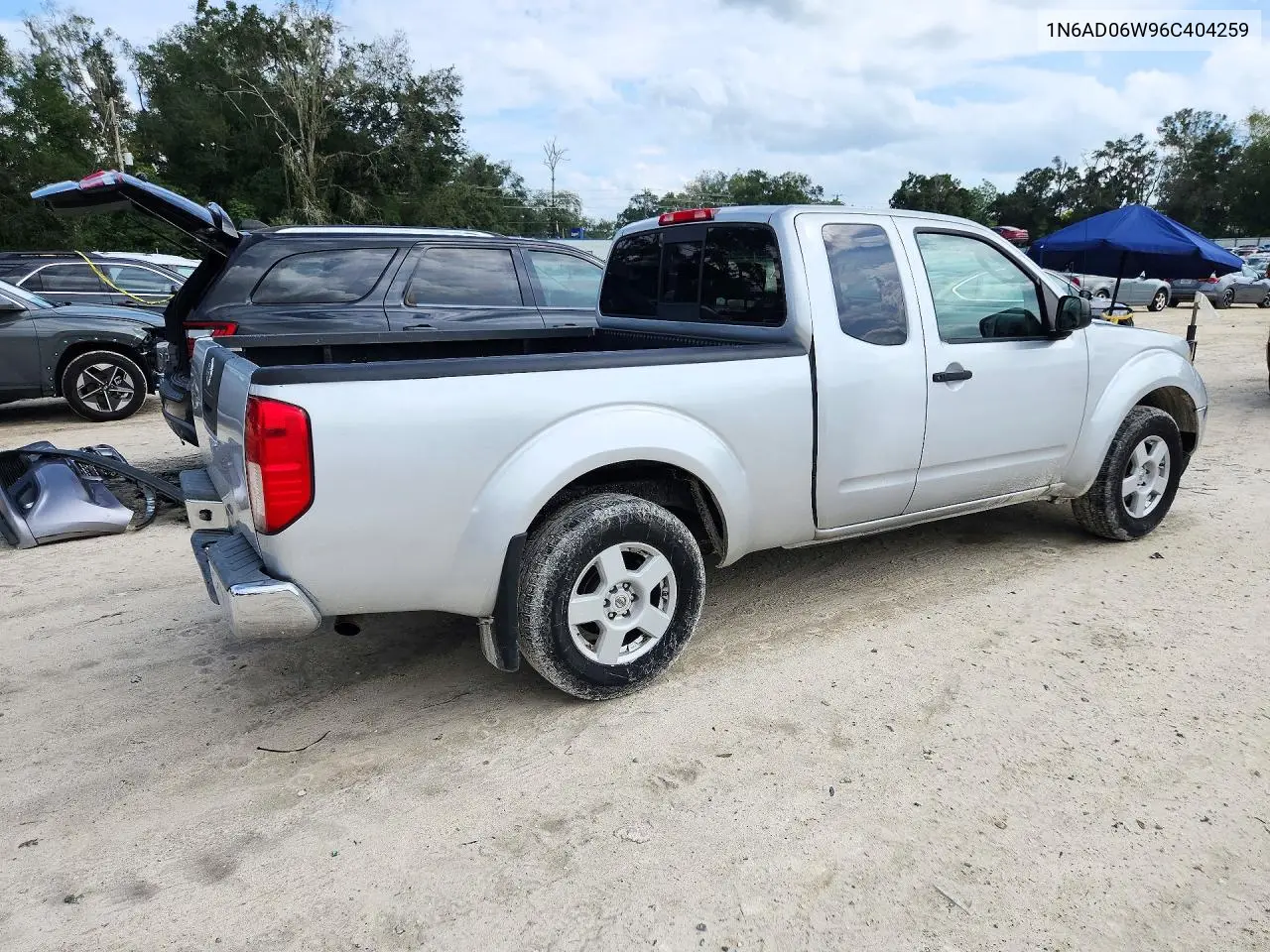 2006 NISSAN NAVARA (FRONTIER) VIN 1N6AD06W96C404259 — фото 3