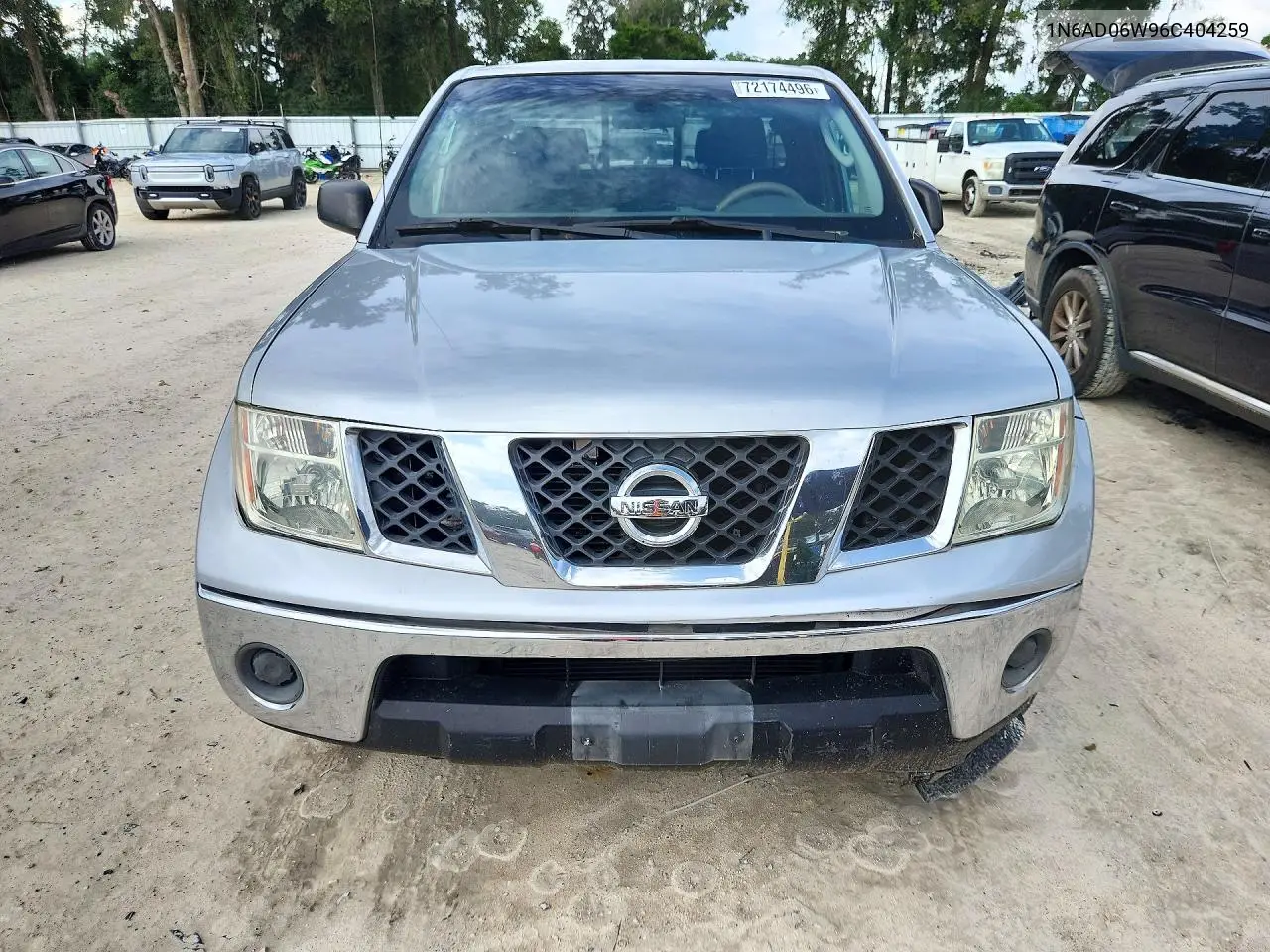 2006 NISSAN NAVARA (FRONTIER) VIN 1N6AD06W96C404259 — фото 5
