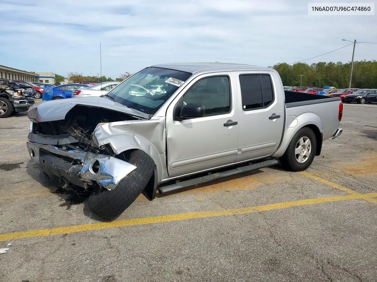 NISSAN NAVARA (FRONTIER) 2006, VIN 1N6AD07U96C474860