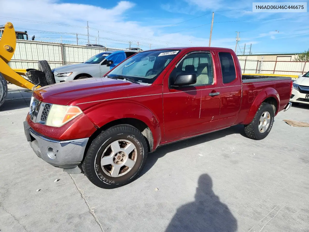 NISSAN NAVARA (FRONTIER) 2006, VIN 1N6AD06U46C446675