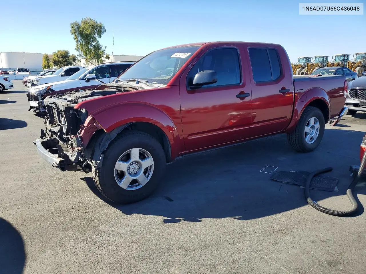 NISSAN NAVARA (FRONTIER) 2006, VIN 1N6AD07U66C436048