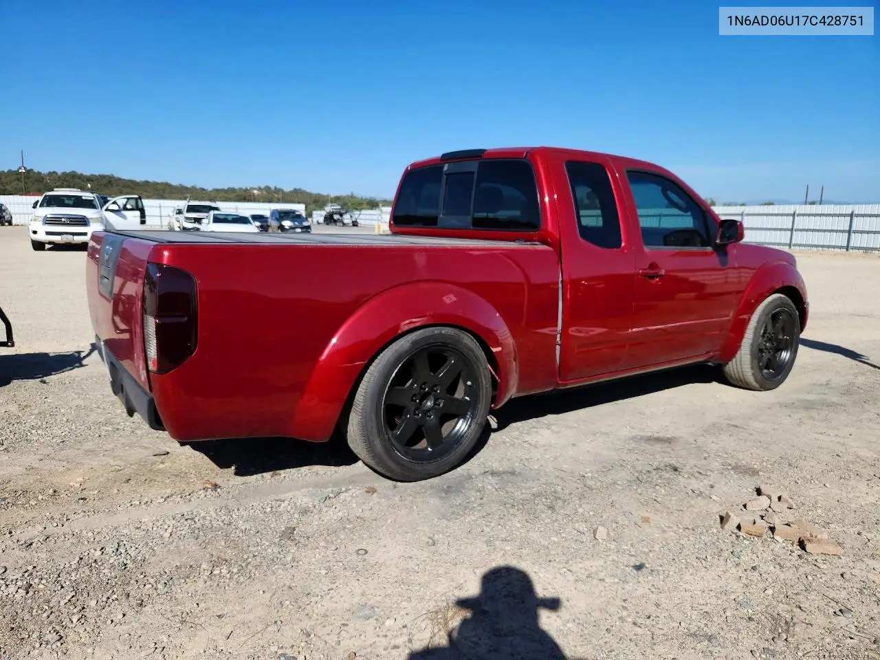 2007 NISSAN NAVARA (FRONTIER) VIN 1N6AD06U17C428751 — фото 3