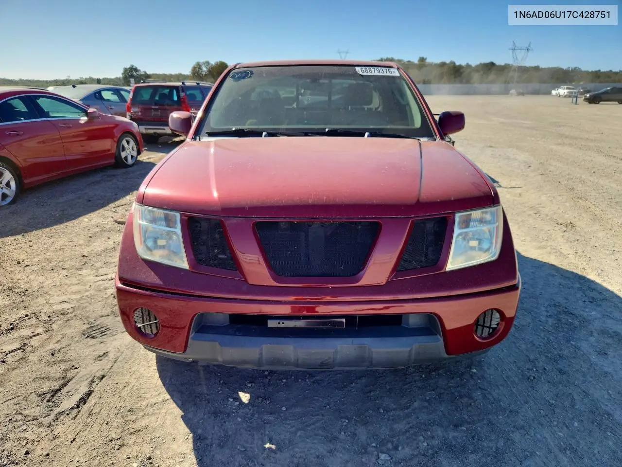 2007 NISSAN NAVARA (FRONTIER) VIN 1N6AD06U17C428751 — фото 5