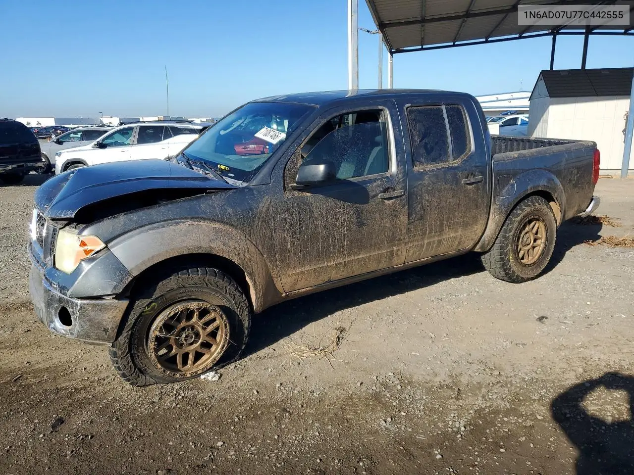 NISSAN NAVARA (FRONTIER) 2007, VIN 1N6AD07U77C442555