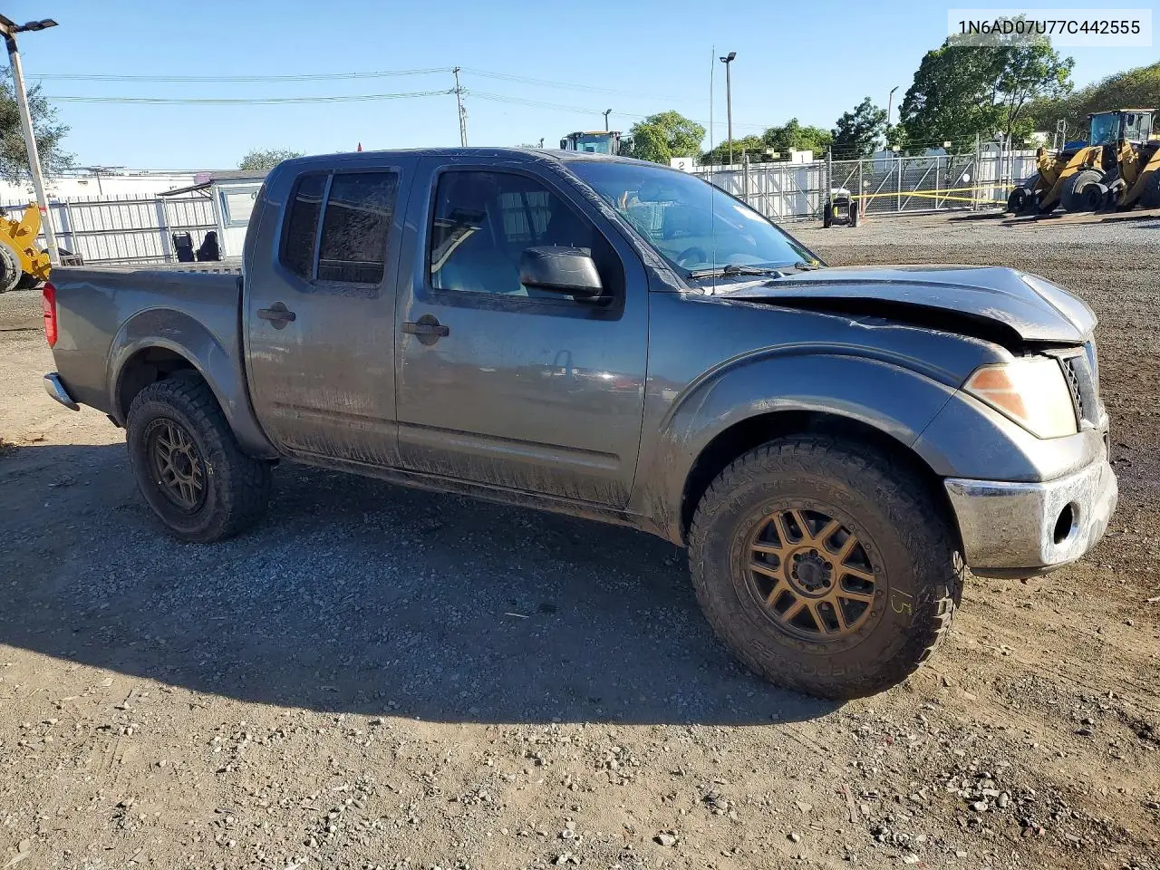 2007 NISSAN NAVARA (FRONTIER) VIN 1N6AD07U77C442555 — фото 4