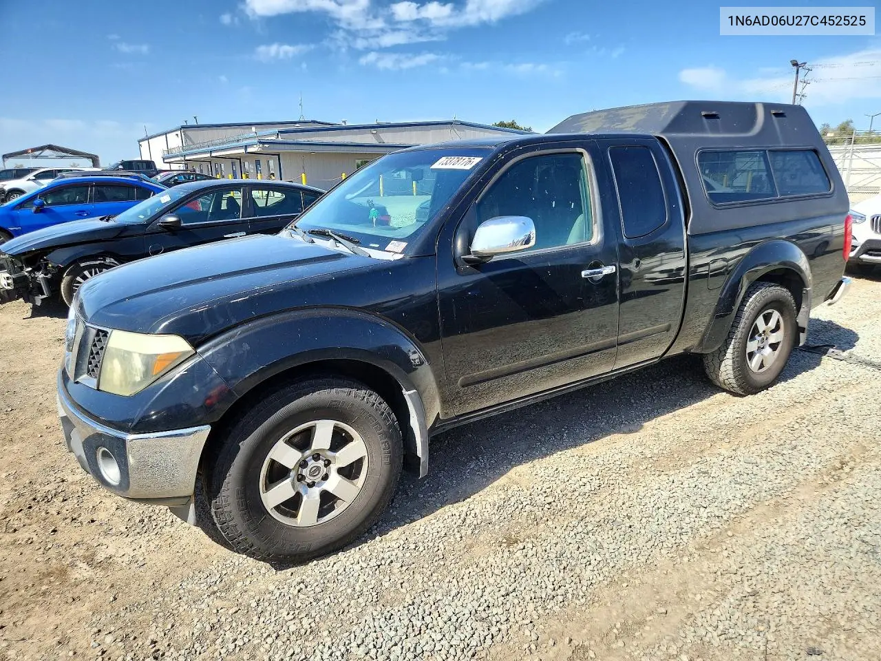 NISSAN NAVARA (FRONTIER) 2007, VIN 1N6AD06U27C452525