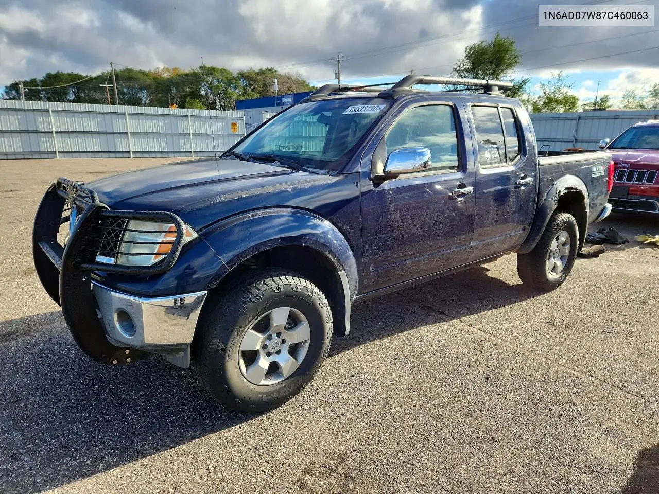 NISSAN NAVARA (FRONTIER) 2007, VIN 1N6AD07W87C460063