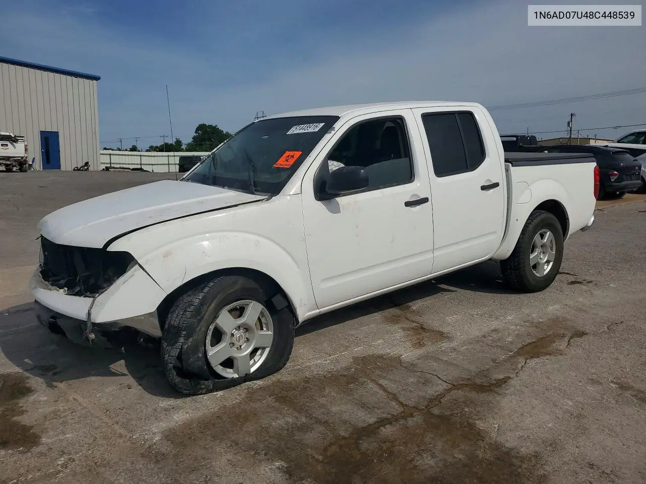 NISSAN NAVARA (FRONTIER) 2008, VIN 1N6AD07U48C448539