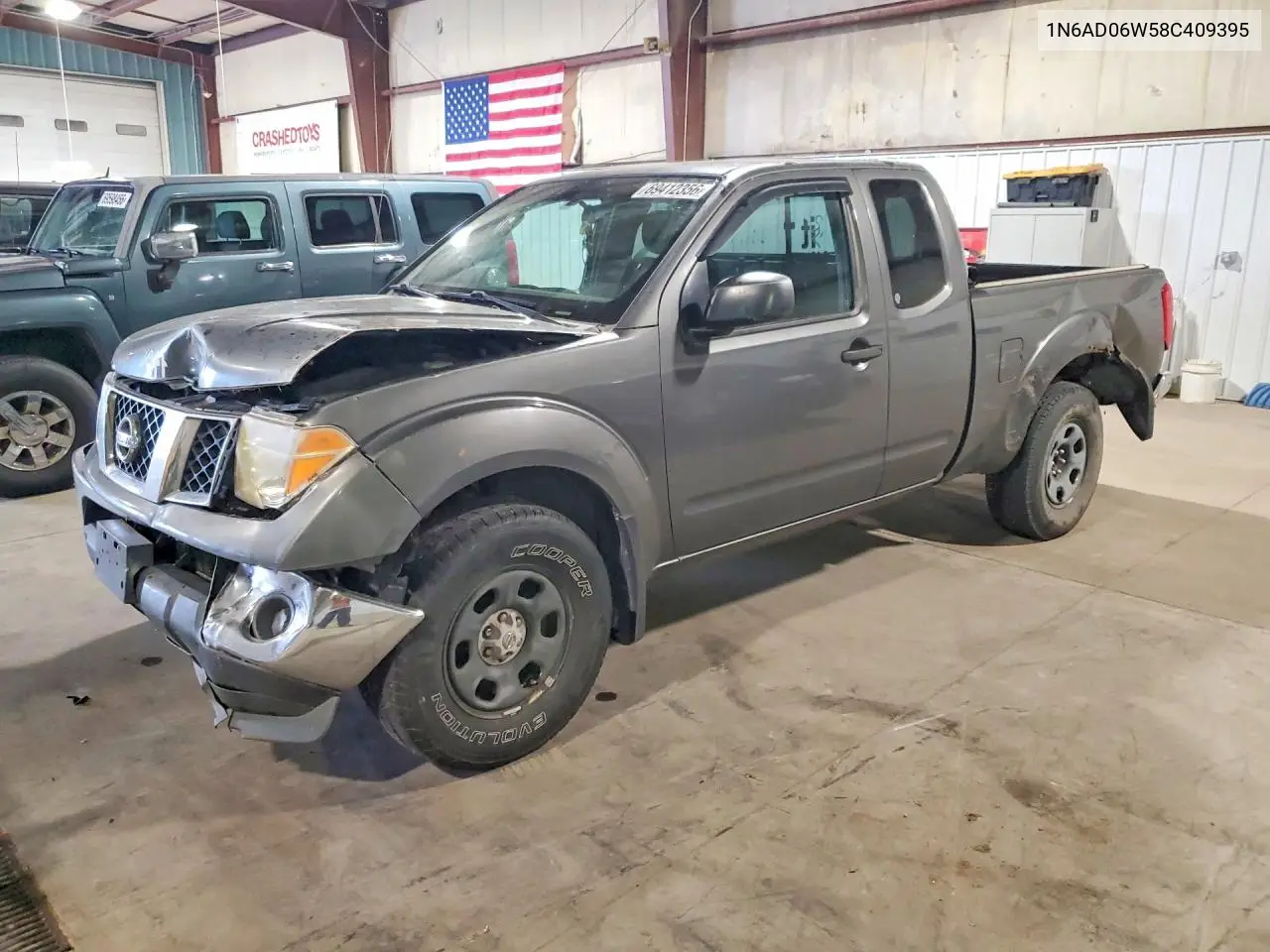 NISSAN NAVARA (FRONTIER) 2008, VIN 1N6AD06W58C409395