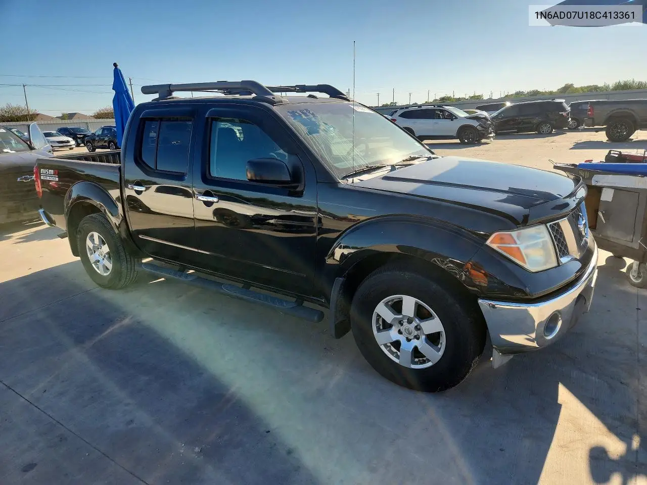 2008 NISSAN NAVARA (FRONTIER) VIN 1N6AD07U18C413361 — фото 4
