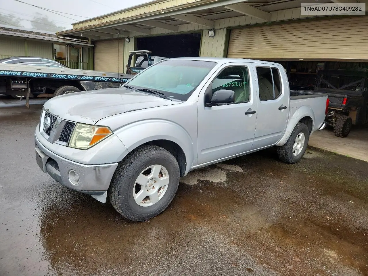 NISSAN NAVARA (FRONTIER) 2008, VIN 1N6AD07U78C409282