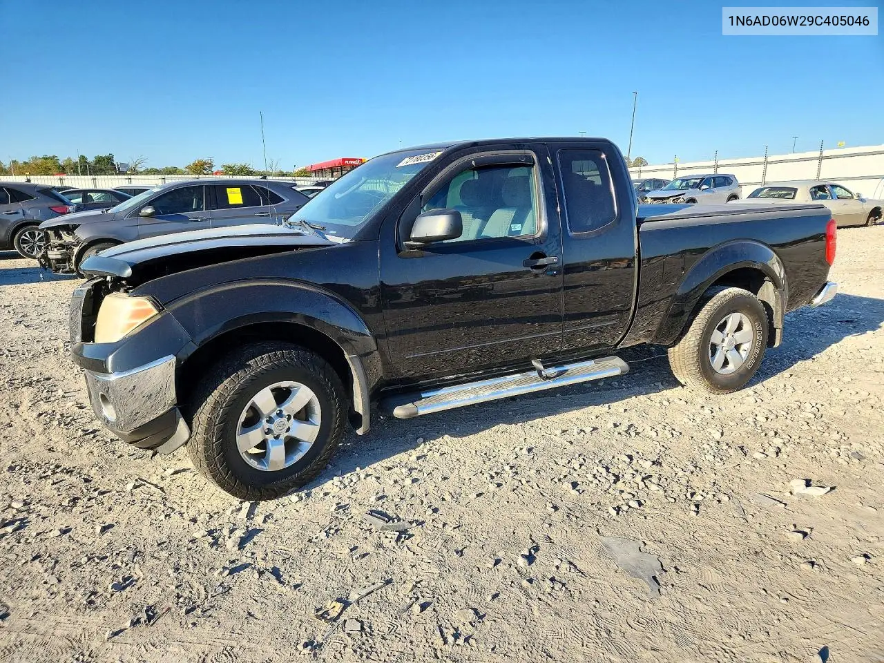 NISSAN NAVARA (FRONTIER) 2009, VIN 1N6AD06W29C405046