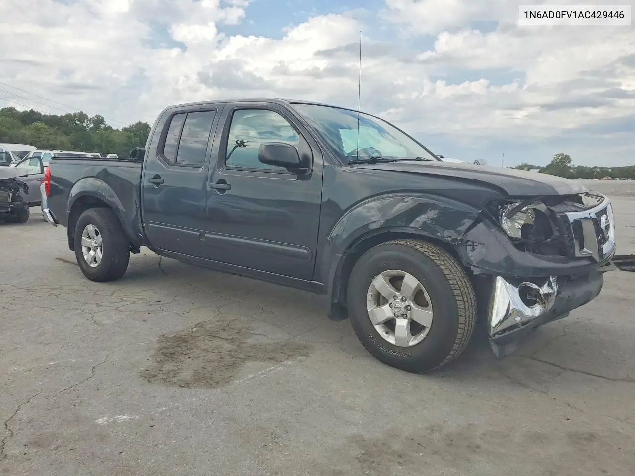 2010 NISSAN NAVARA (FRONTIER) VIN 1N6AD0FV1AC429446 — фото 4