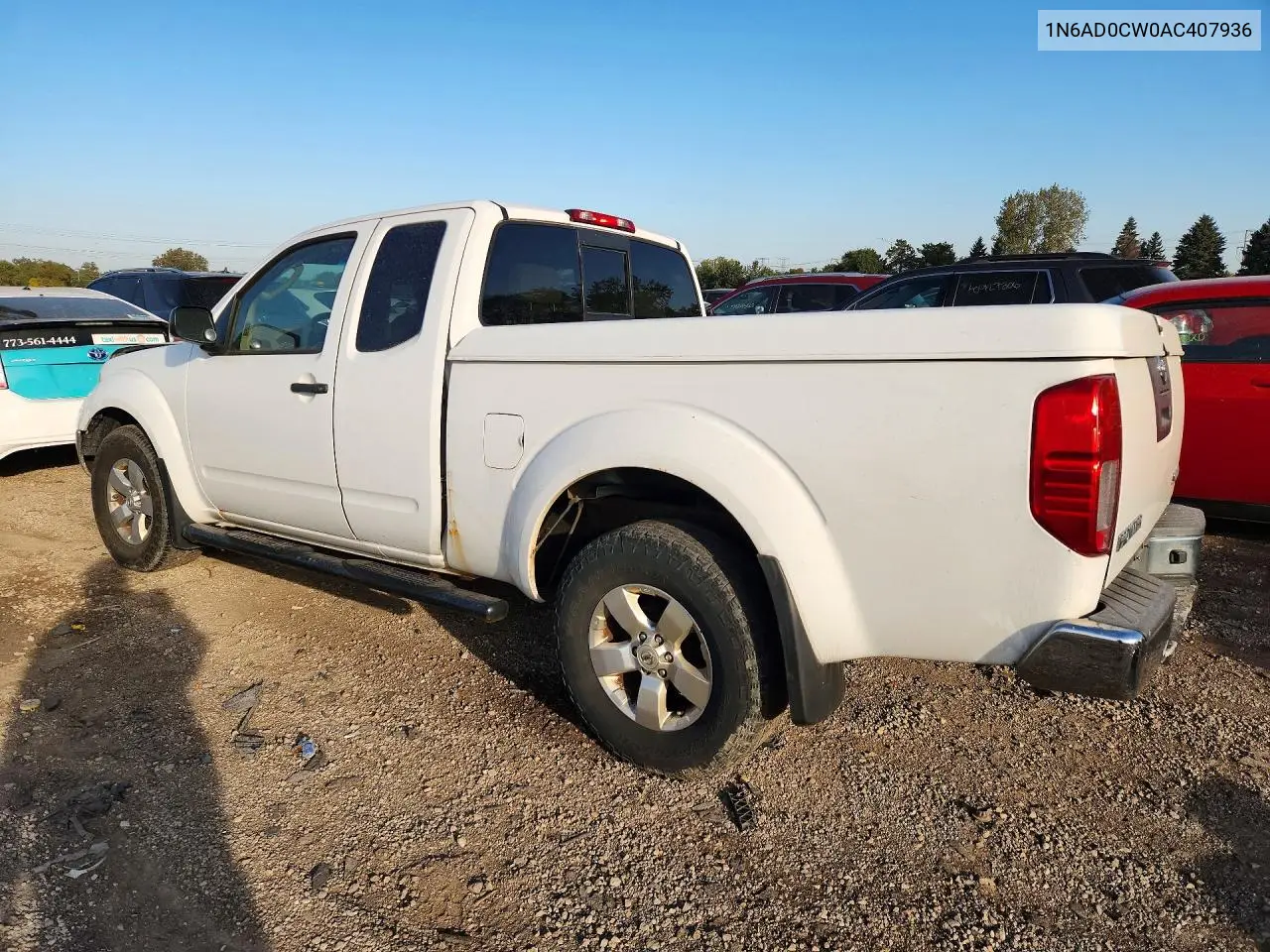 2010 NISSAN NAVARA (FRONTIER) VIN 1N6AD0CW0AC407936 — фото 2