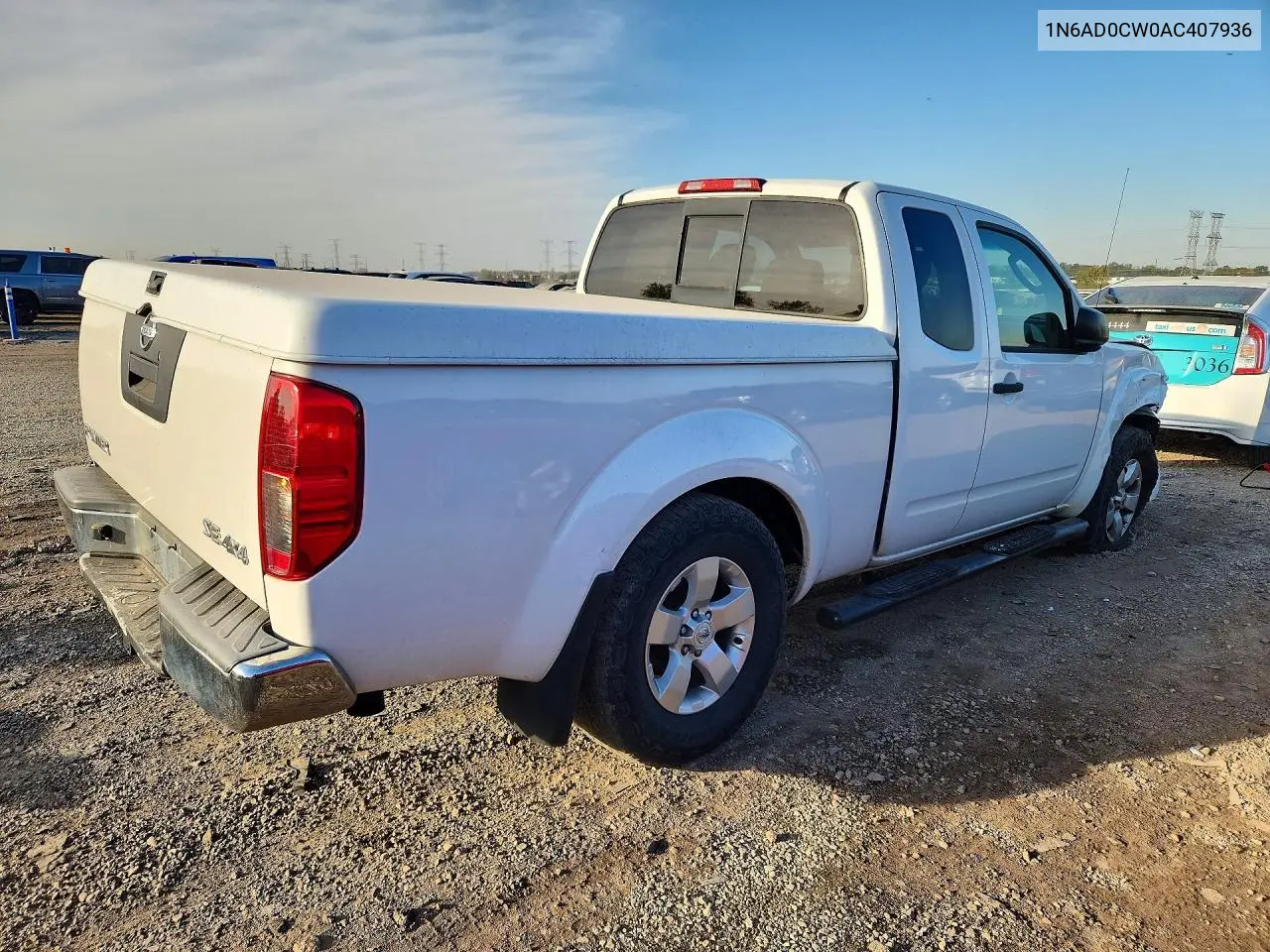 2010 NISSAN NAVARA (FRONTIER) VIN 1N6AD0CW0AC407936 — фото 3