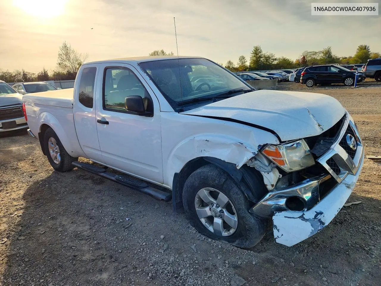 2010 NISSAN NAVARA (FRONTIER) VIN 1N6AD0CW0AC407936 — фото 4