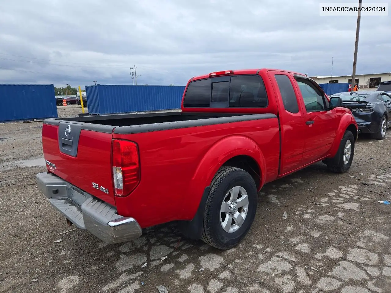 2010 NISSAN NAVARA (FRONTIER) VIN 1N6AD0CW8AC420434 — фото 3