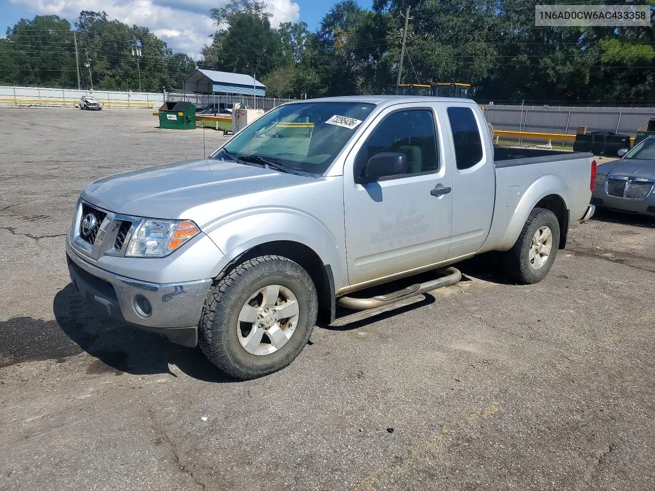 NISSAN NAVARA (FRONTIER) 2010, VIN 1N6AD0CW6AC433358