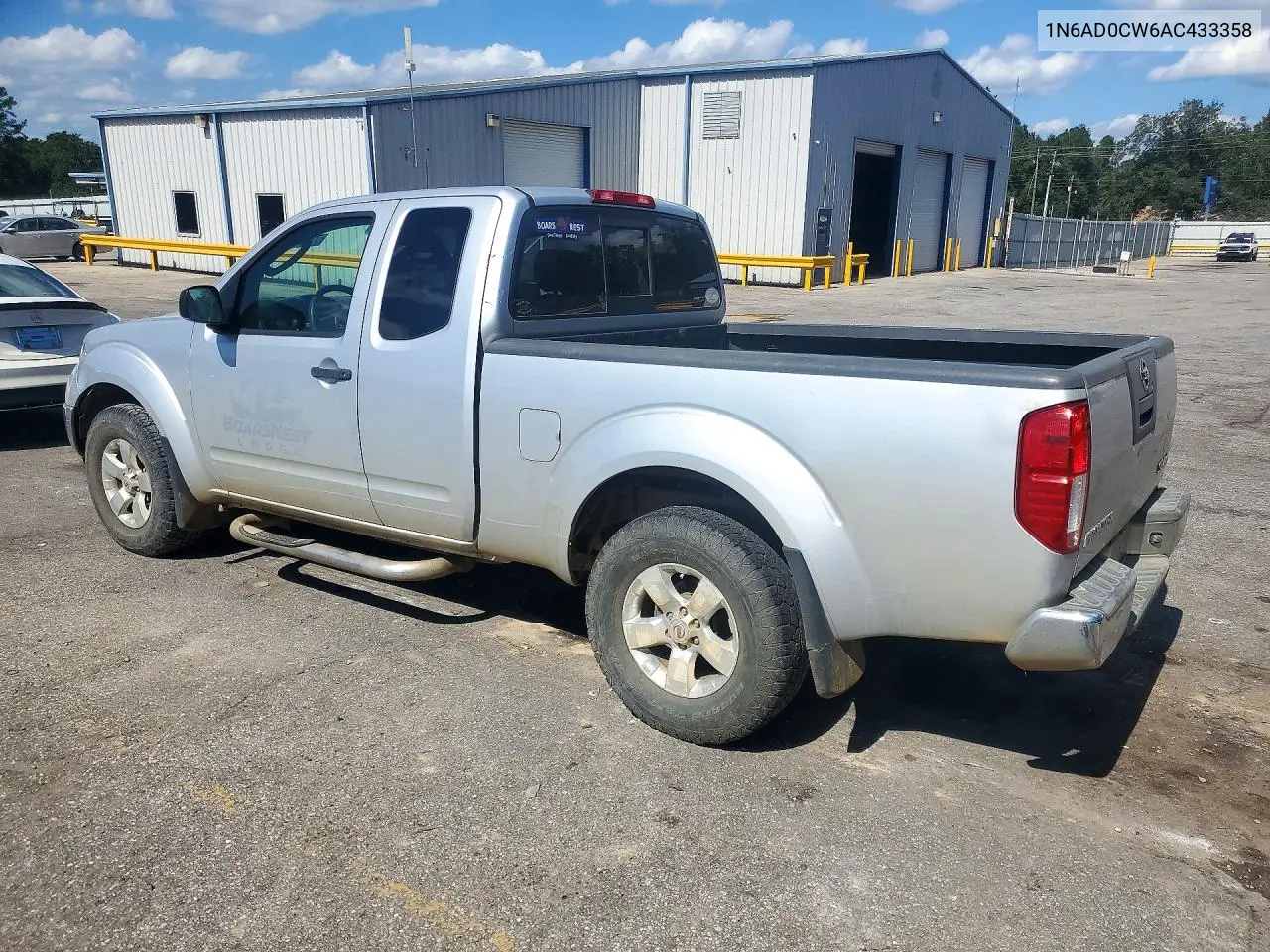 2010 NISSAN NAVARA (FRONTIER) VIN 1N6AD0CW6AC433358 — фото 2