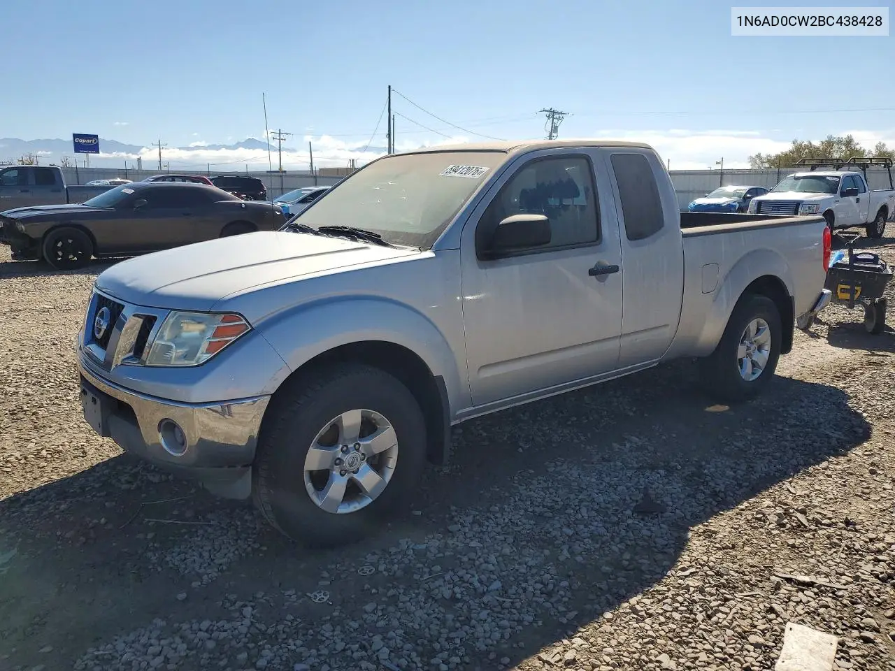 NISSAN NAVARA (FRONTIER) 2011, VIN 1N6AD0CW2BC438428