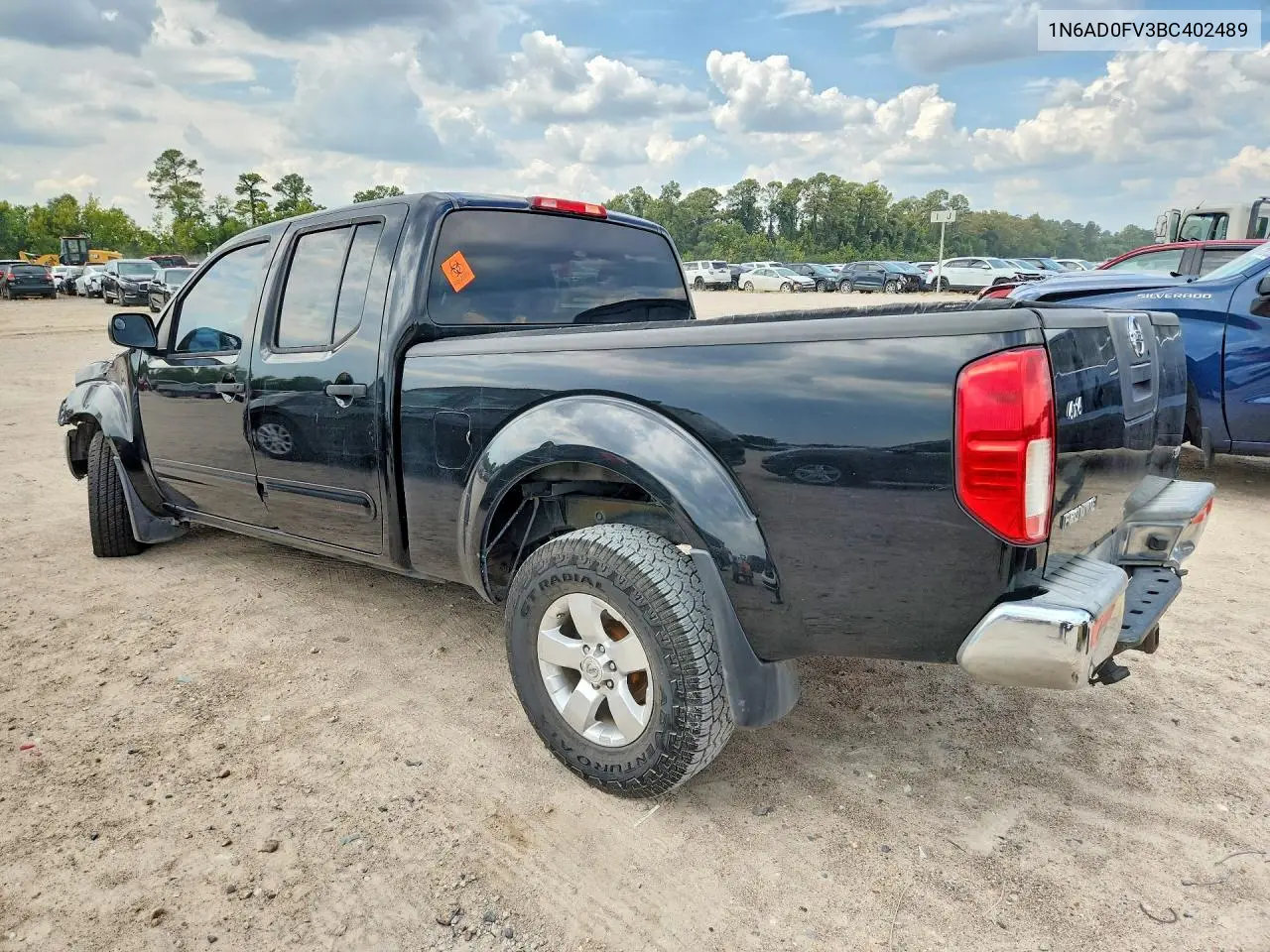 2011 NISSAN NAVARA (FRONTIER) VIN 1N6AD0FV3BC402489 — фото 2