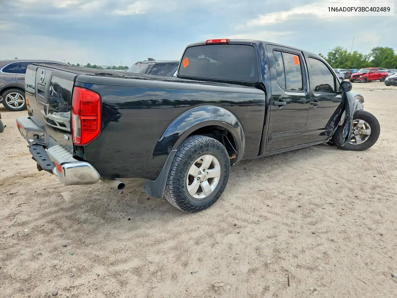 2011 NISSAN NAVARA (FRONTIER) VIN 1N6AD0FV3BC402489 — фото 3