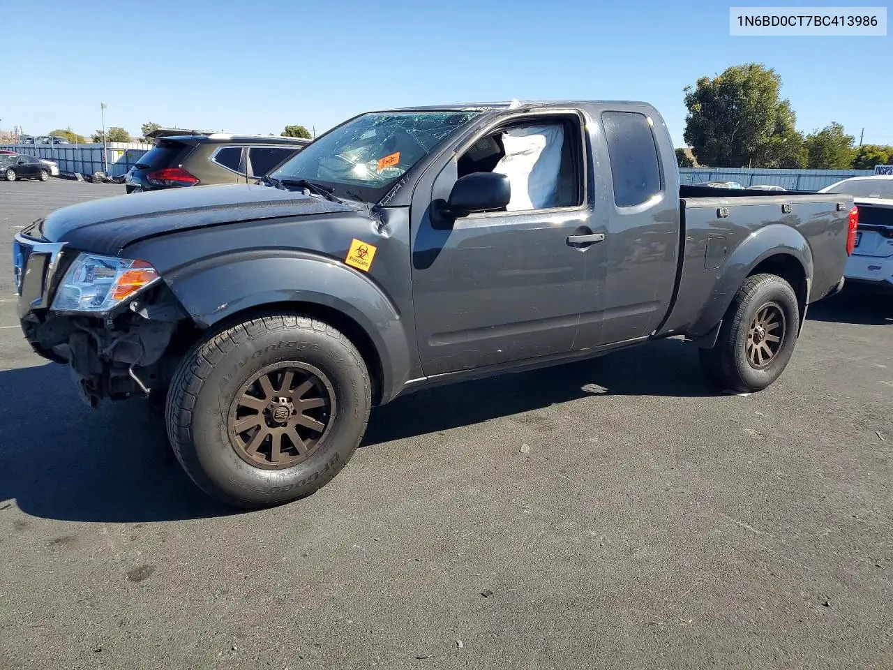 NISSAN NAVARA (FRONTIER) 2011, VIN 1N6BD0CT7BC413986