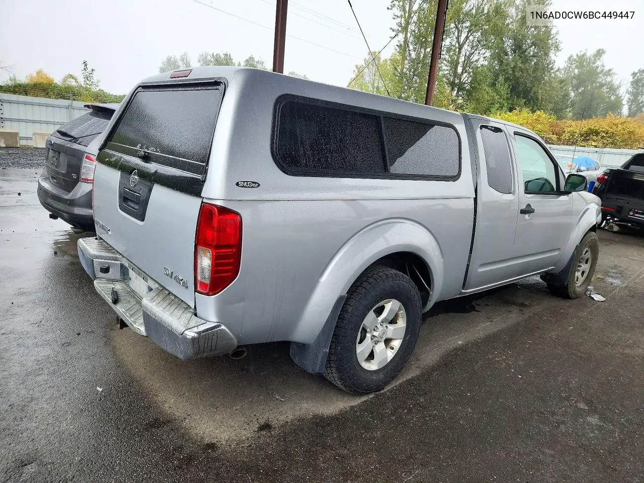 2011 NISSAN NAVARA (FRONTIER) VIN 1N6AD0CW6BC449447 — фото 3