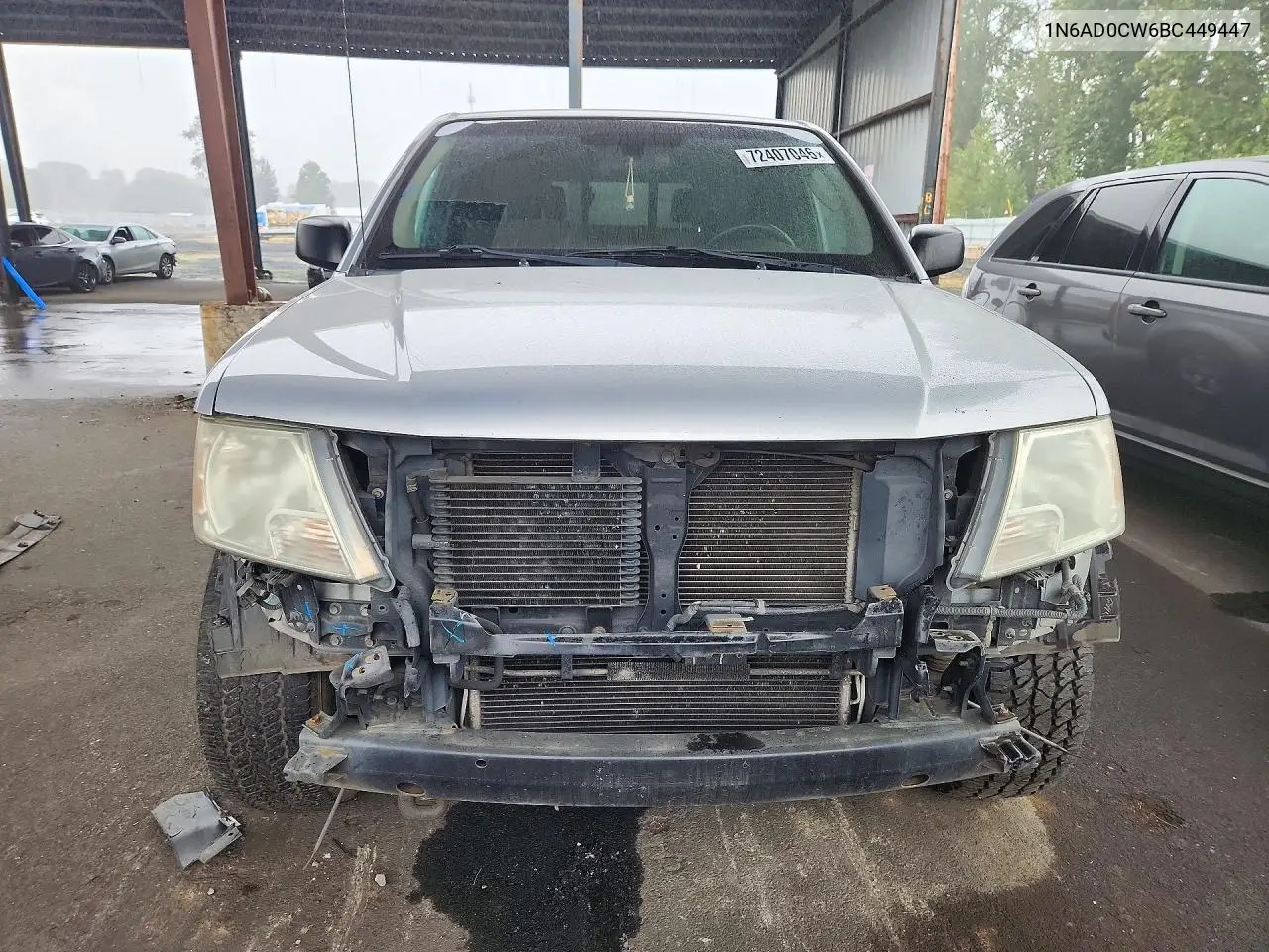 2011 NISSAN NAVARA (FRONTIER) VIN 1N6AD0CW6BC449447 — фото 5