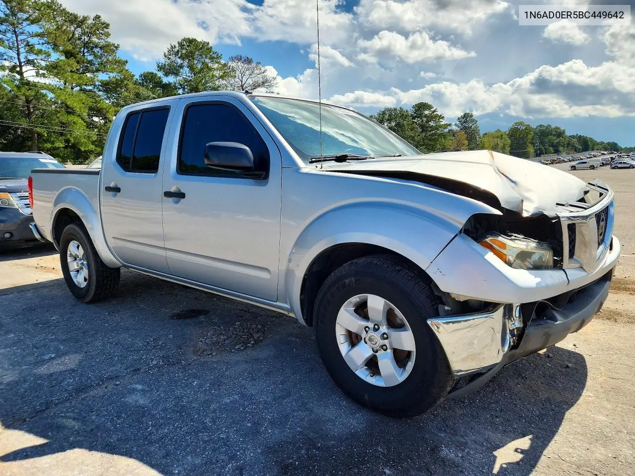 2011 NISSAN NAVARA (FRONTIER) VIN 1N6AD0ER5BC449642 — фото 4