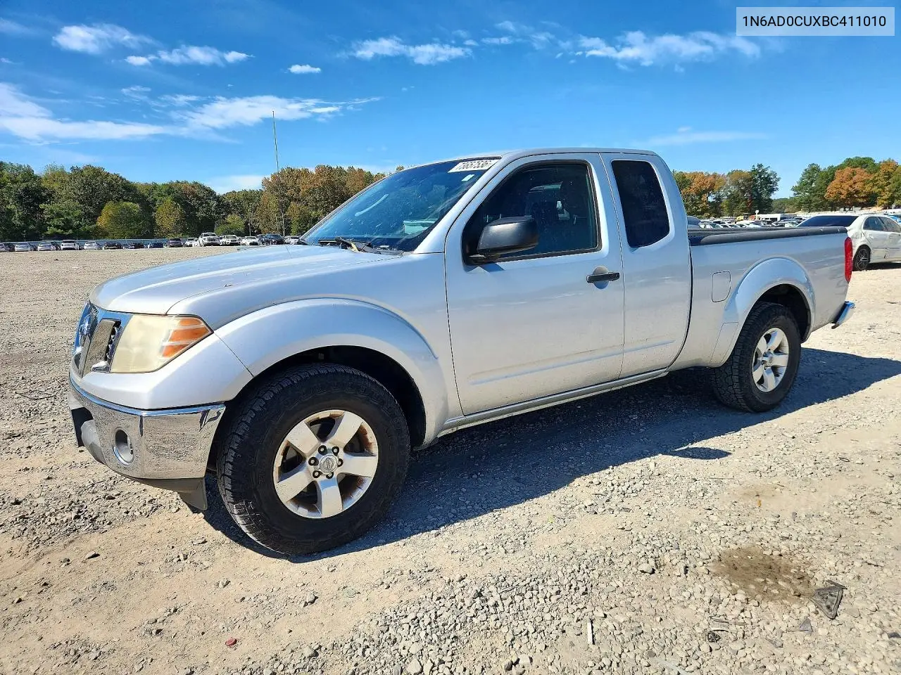 NISSAN NAVARA (FRONTIER) 2011, VIN 1N6AD0CUXBC411010