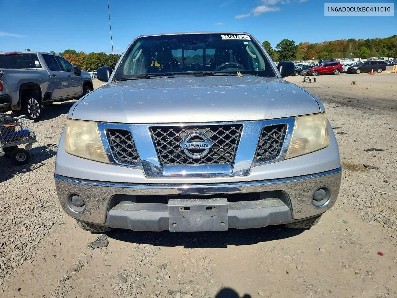 2011 NISSAN NAVARA (FRONTIER) VIN 1N6AD0CUXBC411010 — фото 5