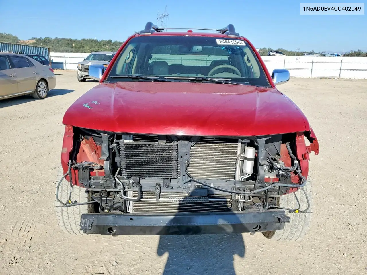 2012 NISSAN NAVARA (FRONTIER) VIN 1N6AD0EV4CC402049 — фото 5
