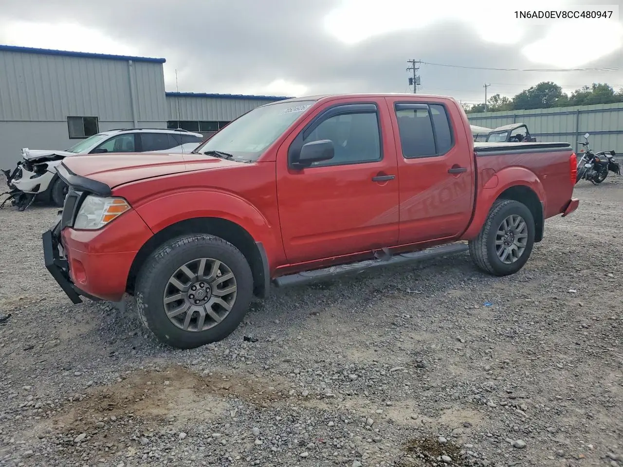 NISSAN NAVARA (FRONTIER) 2012, VIN 1N6AD0EV8CC480947
