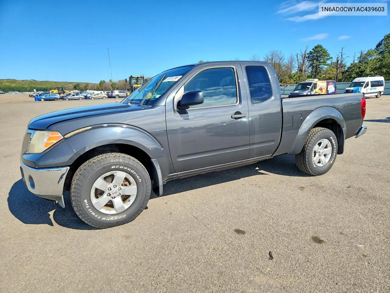 NISSAN NAVARA (FRONTIER) 2012, VIN 1N6AD0CW1AC439603