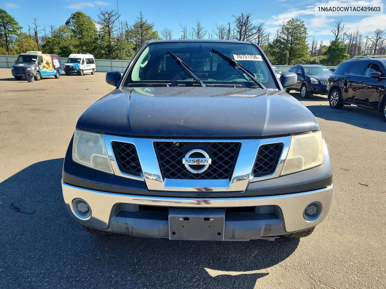 2012 NISSAN NAVARA (FRONTIER) VIN 1N6AD0CW1AC439603 — фото 5