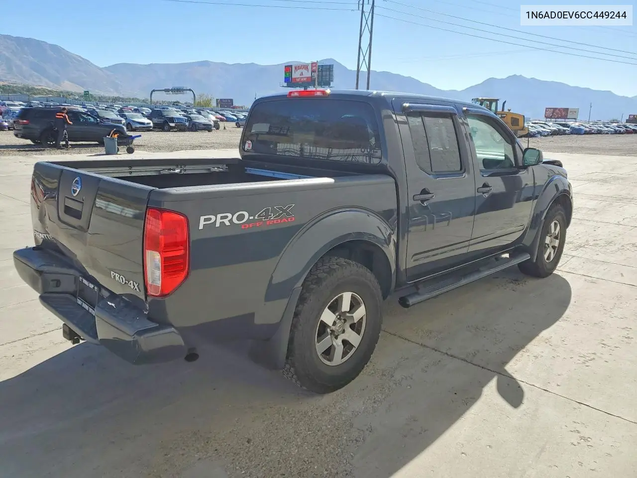 2012 NISSAN NAVARA (FRONTIER) VIN 1N6AD0EV6CC449244 — фото 3