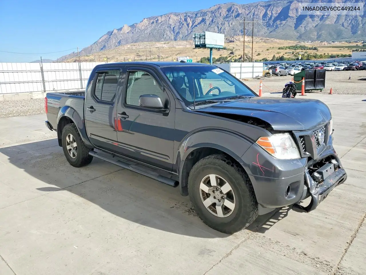 2012 NISSAN NAVARA (FRONTIER) VIN 1N6AD0EV6CC449244 — фото 4