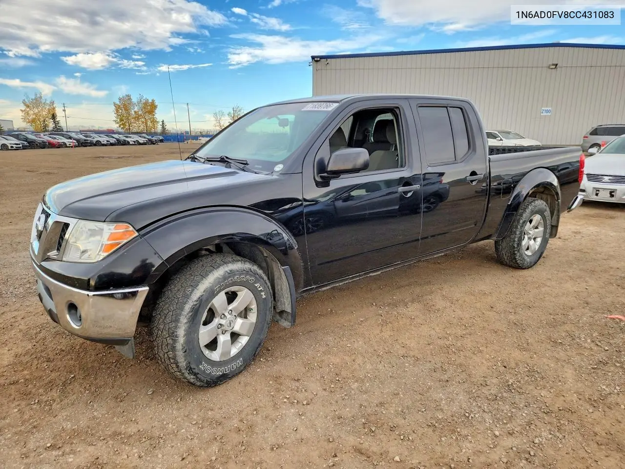 NISSAN NAVARA (FRONTIER) 2012, VIN 1N6AD0FV8CC431083