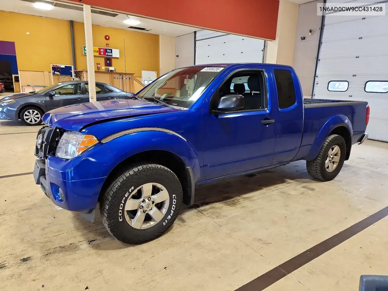 NISSAN NAVARA (FRONTIER) 2012, VIN 1N6AD0CW9CC431428