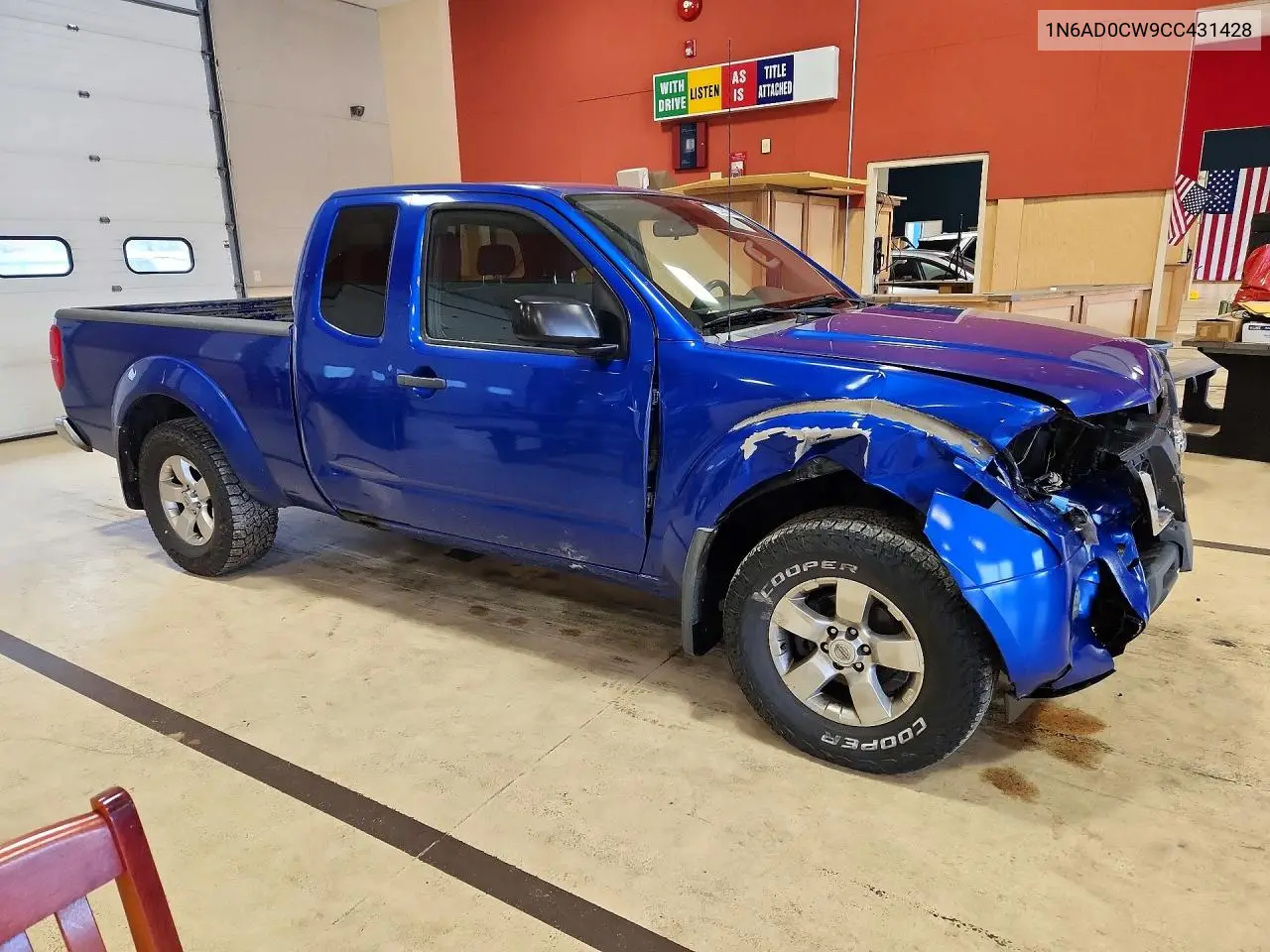 2012 NISSAN NAVARA (FRONTIER) VIN 1N6AD0CW9CC431428 — фото 4