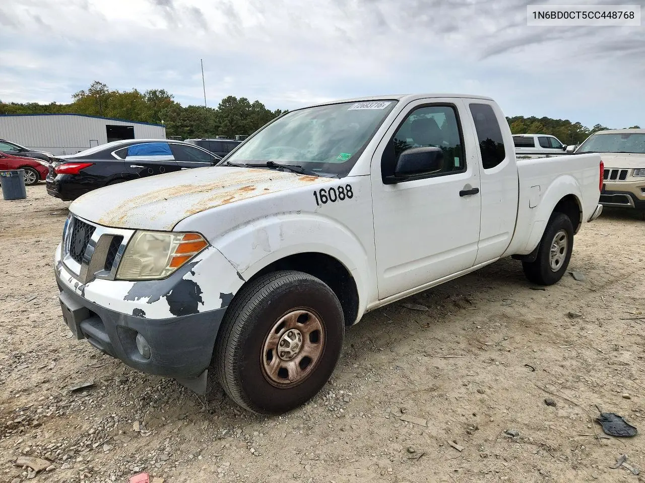 NISSAN NAVARA (FRONTIER) 2012, VIN 1N6BD0CT5CC448768