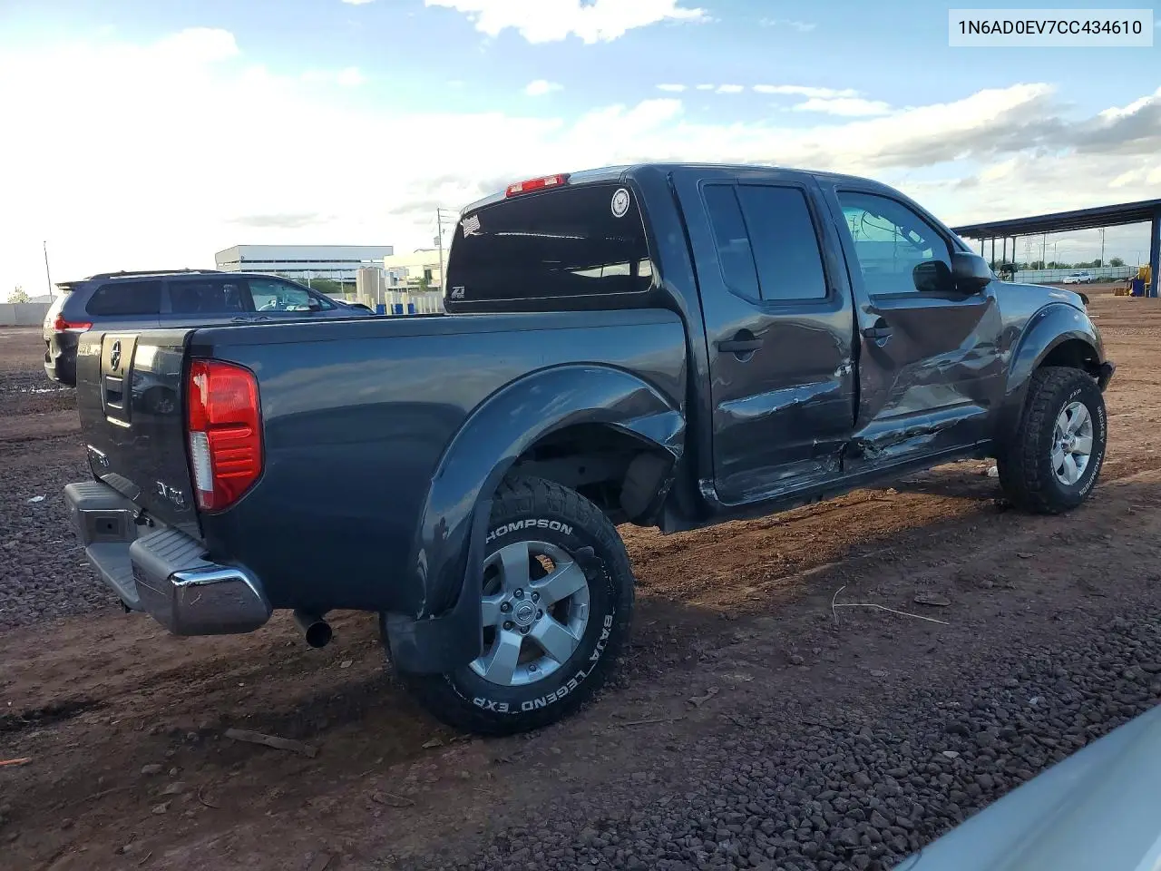 2012 NISSAN NAVARA (FRONTIER) VIN 1N6AD0EV7CC434610 — фото 3