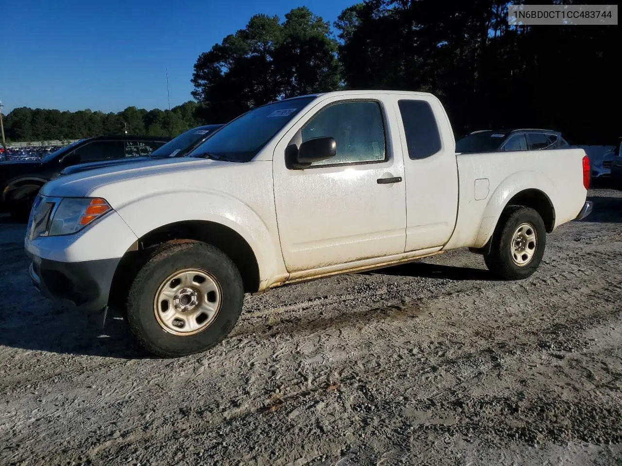 NISSAN NAVARA (FRONTIER) 2012, VIN 1N6BD0CT1CC483744