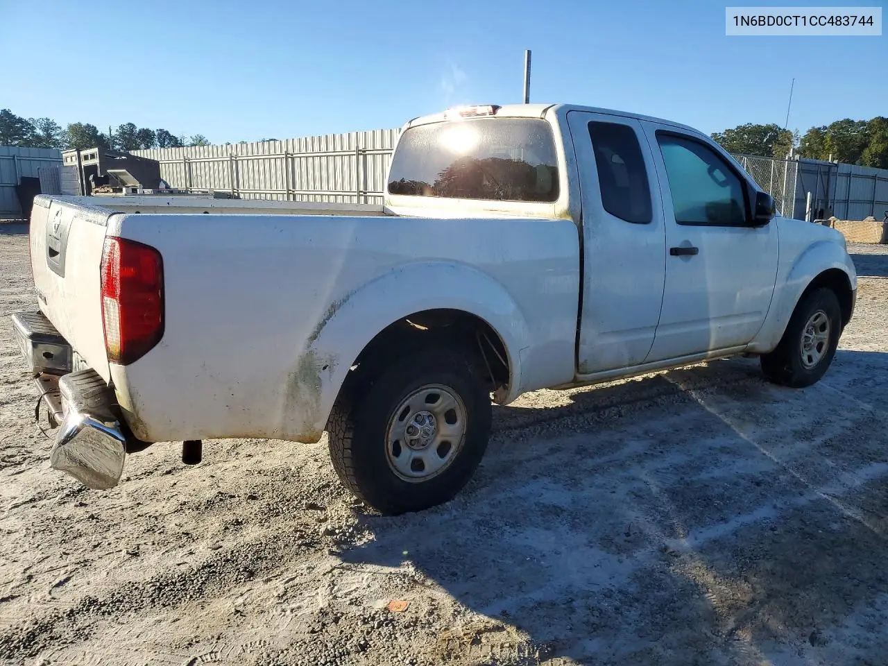 2012 NISSAN NAVARA (FRONTIER) VIN 1N6BD0CT1CC483744 — фото 3