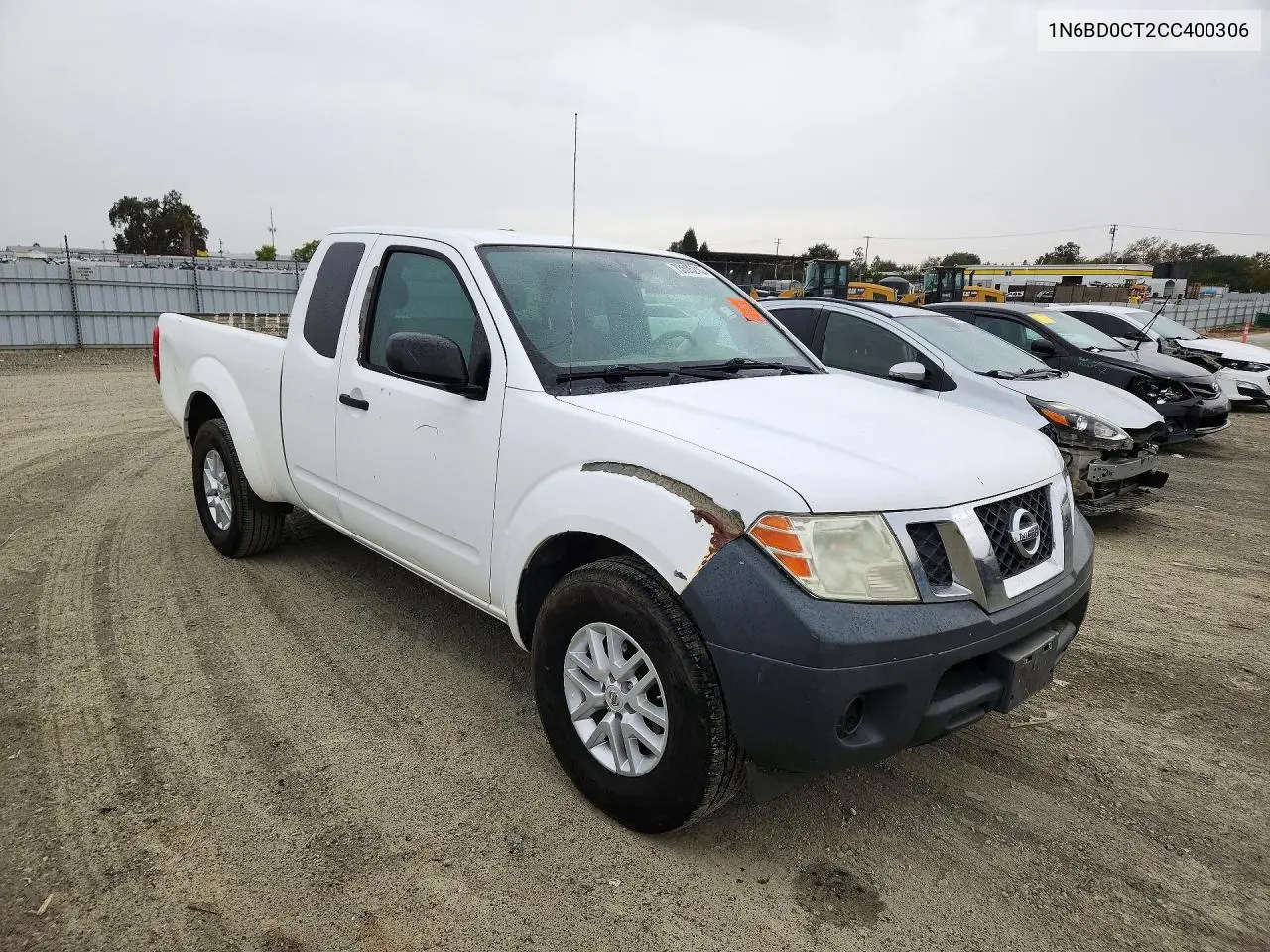 2012 NISSAN NAVARA (FRONTIER) VIN 1N6BD0CT2CC400306 — фото 4