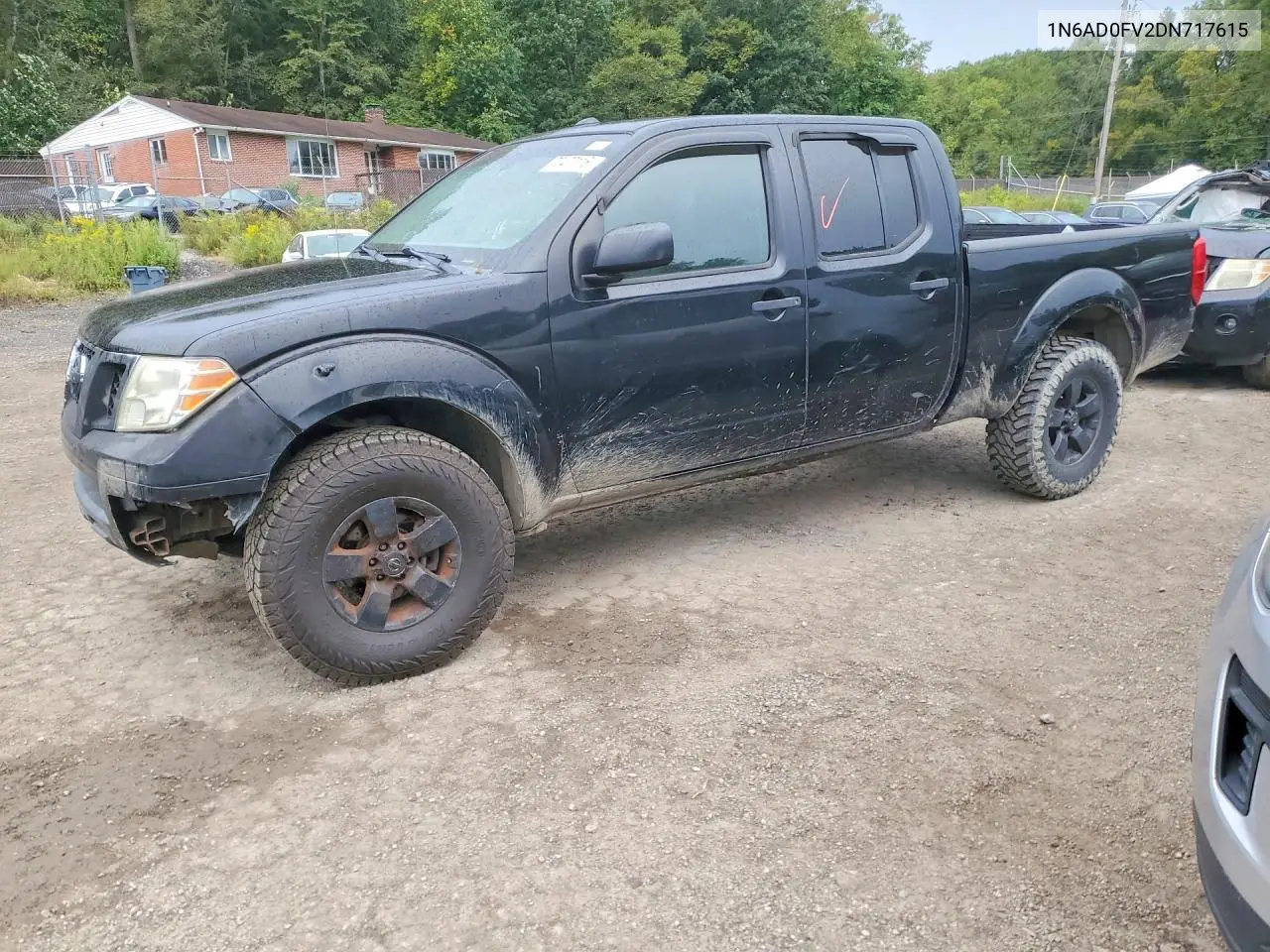 NISSAN NAVARA (FRONTIER) 2013, VIN 1N6AD0FV2DN717615