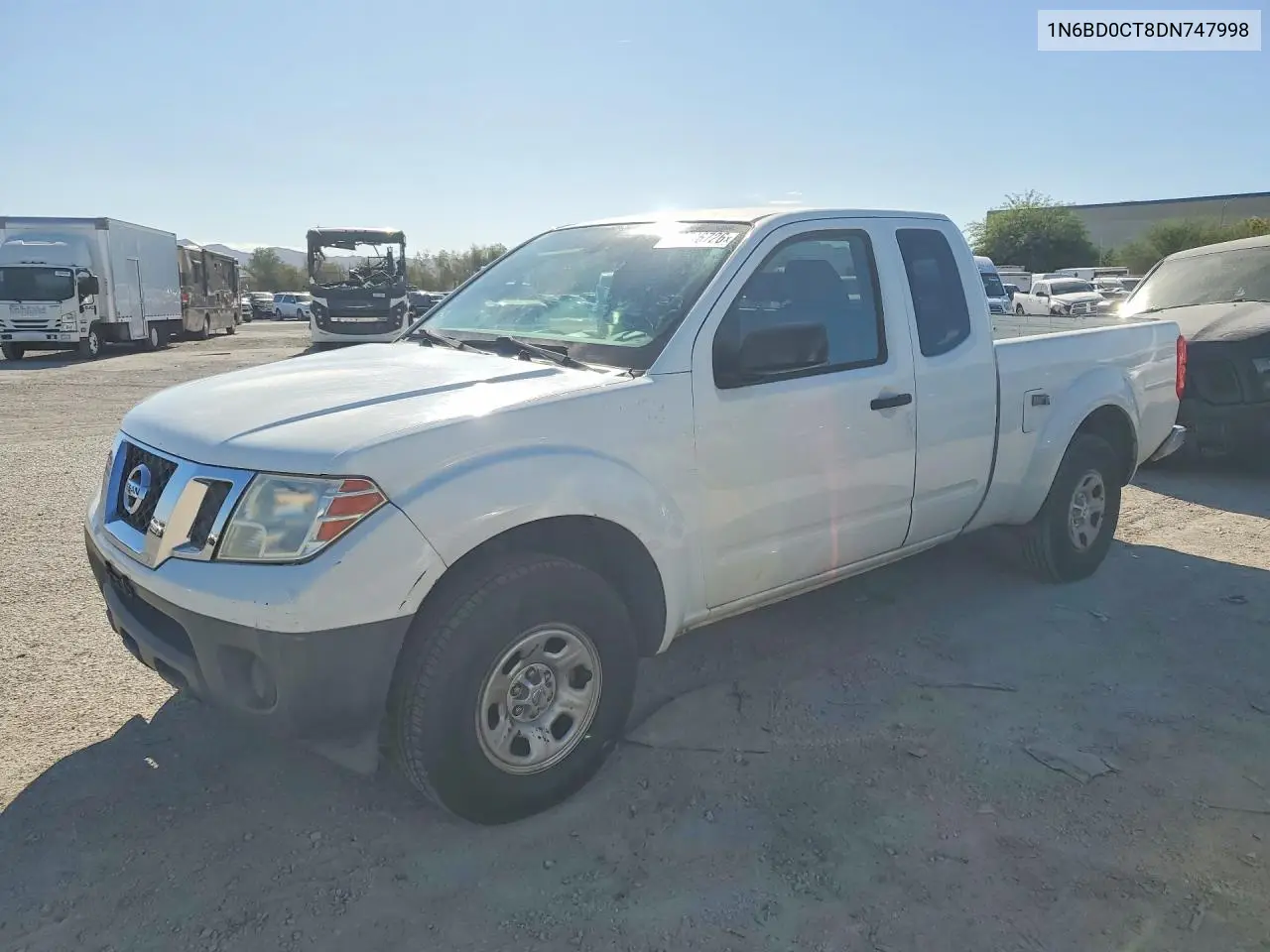 NISSAN NAVARA (FRONTIER) 2013, VIN 1N6BD0CT8DN747998