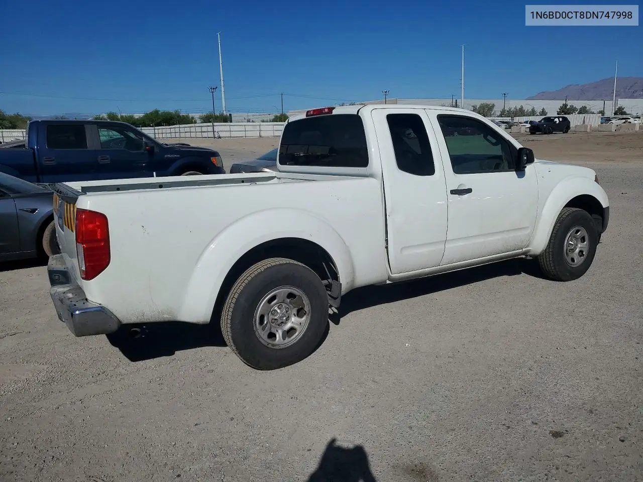 2013 NISSAN NAVARA (FRONTIER) VIN 1N6BD0CT8DN747998 — фото 3
