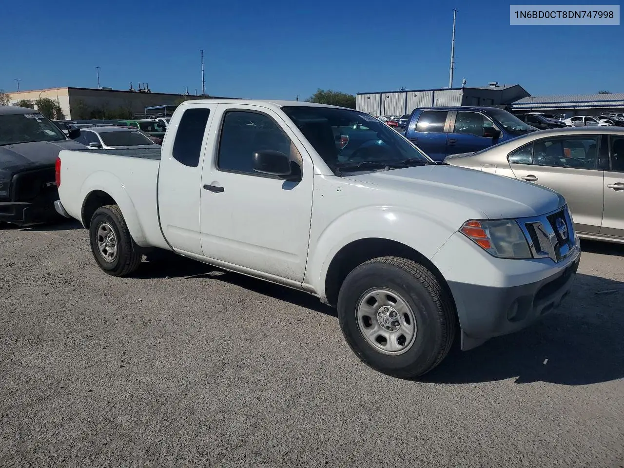 2013 NISSAN NAVARA (FRONTIER) VIN 1N6BD0CT8DN747998 — фото 4